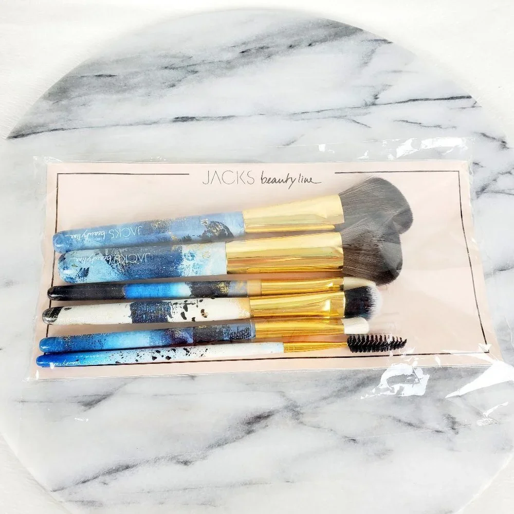 Designer‎ JACKS beauty line Makeup Brush Starter Set Aqua